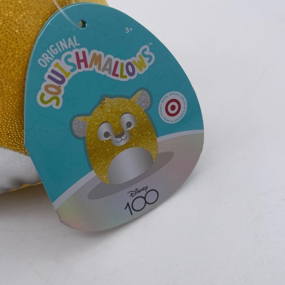 Disney 100 Anniversary SQUISHMALLOWs 5" Plush SIMBA Lion King Target NWT - Picture 2 of 5